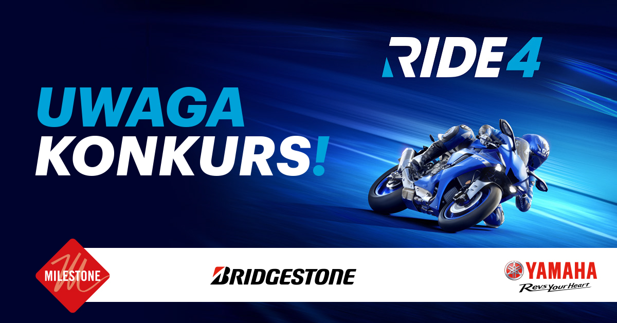 Yamaha i Bridgestone zapraszają do konkursu – wygraj premierową grę RIDE 4!